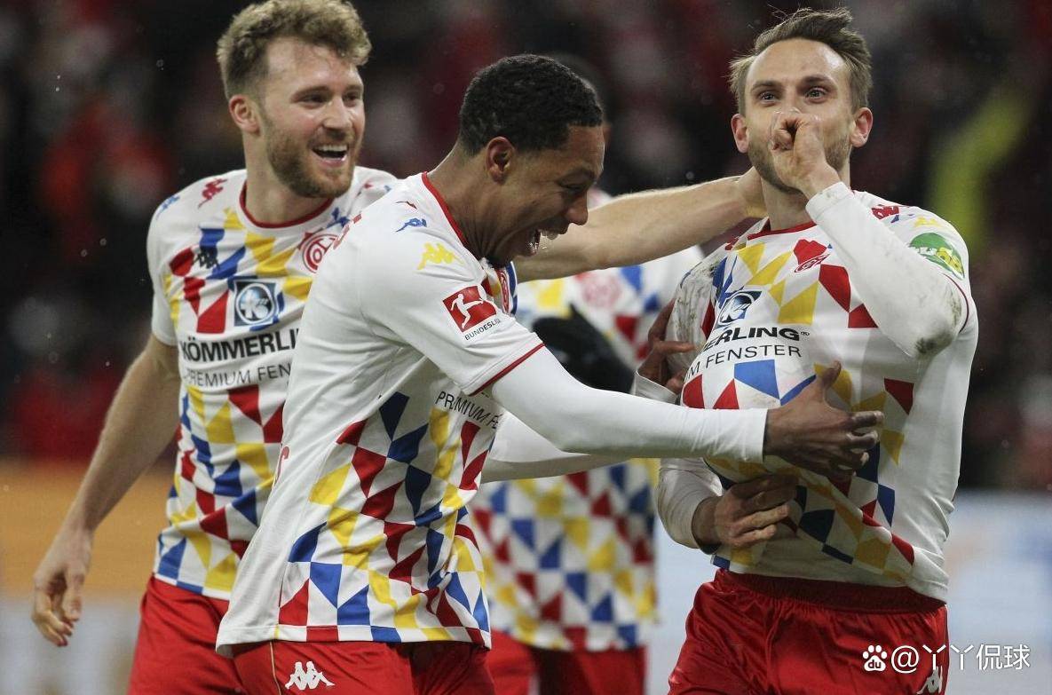 美因茨客场难抵对手猛烈攻势，遭遇两连败