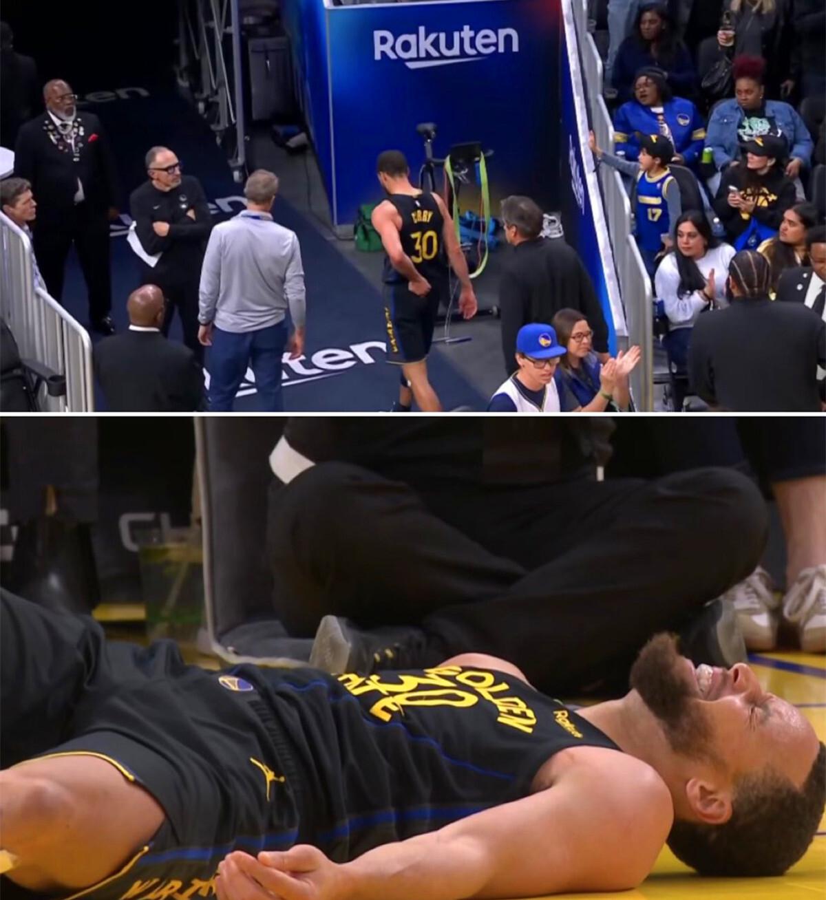 勇士队首战告捷,库里再展超强得分能力 勇士队首战告捷,库里再展超强得分能力