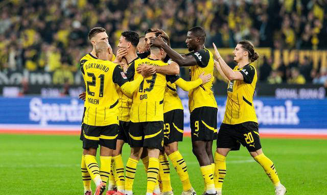 爱游戏在线-多特蒙德主场胜利,稳定联赛前三位置